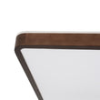 Load image into Gallery viewer, Farmhouze Light - Farmhouse Dimmable LED Walnut Wood Rectangle Ceiling Light - Ceiling Light - 24.4 In (Back Order) - 
