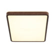 Load image into Gallery viewer, Farmhouze Light - Farmhouse Dimmable LED Walnut Wood Rectangle Ceiling Light - Ceiling Light - 24.4 In (Back Order) - 
