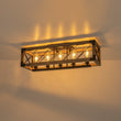 Load image into Gallery viewer, Farmhouze Light-Farmhouse Rectangle Wood Cage Semi Flush Kitchen Island Light-Ceiling Light-5-Light-
