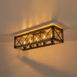 Load image into Gallery viewer, Farmhouze Light-Farmhouse Rectangle Wood Cage Semi Flush Kitchen Island Light-Ceiling Light-5-Light-
