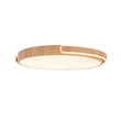 Load image into Gallery viewer, Farmhouze Light-Farmhouse Wood Grain Dimmable LED Round Flush Mount-Ceiling Light-20.5 in-
