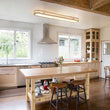 Load image into Gallery viewer, Farmhouze Light - Farmhouse Wooden Dimmable LED Long Oval Ceiling Light - Ceiling Light - 3000K Warm White - 
