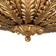 Load image into Gallery viewer, Farmhouze Light-French Country Gilde Gold Metal Botanical Cage Ceiling Light-Ceiling Light-Antique Gold-
