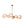 Load image into Gallery viewer, Farmhouze Light - French Country Milky Misty Glass Bubble Island Chandelier - Chandelier - Brass - 
