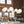 Load image into Gallery viewer, Farmhouze Light - French Country Milky Misty Glass Bubble Island Chandelier - Chandelier - Brass - 
