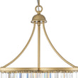 Load image into Gallery viewer, Farmhouze Light-French Country Rusty Silver 6-Light Crystal Cage Chandelier-Chandelier-Gold-
