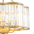 Load image into Gallery viewer, Farmhouze Light-French Country Rusty Silver 6-Light Crystal Cage Chandelier-Chandelier-Gold-
