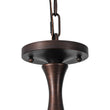 Load image into Gallery viewer, Farmhouze Light-French Farmhouse Aged Bronze Candle Style Dual Mount Chandelier-Chandelier-22.6 in-
