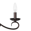 Load image into Gallery viewer, Farmhouze Light-French Farmhouse Aged Bronze Candle Style Dual Mount Chandelier-Chandelier-22.6 in-
