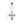 Load image into Gallery viewer, Farmhouze Light - French Farmhouse Candle Style Glass Bell Cage Ceiling Light - Ceiling Light - Black - 

