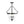 Load image into Gallery viewer, Farmhouze Light - French Farmhouse Candle Style Glass Bell Cage Ceiling Light - Ceiling Light - Black - 
