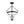 Load image into Gallery viewer, Farmhouze Light - French Farmhouse Candle Style Glass Bell Cage Ceiling Light - Ceiling Light - Black - 
