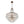 Load image into Gallery viewer, Farmhouze Light - French Farmhouse Empire Crystal Accented Chandelier - Chandelier - 23in - 
