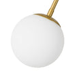 Load image into Gallery viewer, Farmhouze Light - Frosted Glass Bubble Branching Round Sputnik Chandelier - Chandelier - Brass - 
