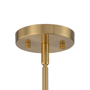Farmhouze Light - Funky Luxe Sputnik Milky White Glass Globe Chandelier - Chandelier - Brass - 