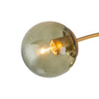 Load image into Gallery viewer, Farmhouze Light-Glam 12-Light Round Sputnik Glass Globe Bubble Semi Flush-Chandelier-Moss Green Glass-
