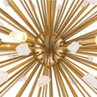 Load image into Gallery viewer, Farmhouze Light - Glam 6 - Light Marble Accents Sphere Firework Chandelier - Chandelier - 28.7 in - 
