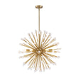 Load image into Gallery viewer, Farmhouze Light - Glam 6 - Light Marble Accents Sphere Firework Chandelier - Chandelier - 28.7 in - 
