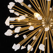Load image into Gallery viewer, Farmhouze Light - Glam 6 - Light Marble Accents Sphere Firework Chandelier - Chandelier - 28.7 in - 
