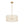 Load image into Gallery viewer, Farmhouze Light - Glam Crystal Accented Drum Lantern Pendant Light - Chandelier - Brass - 
