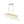 Load image into Gallery viewer, Farmhouze Light - Glam Decorative Crystal Accented Long Cage Island Chandelier - Chandelier - Brass - 
