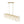 Load image into Gallery viewer, Farmhouze Light - Glam Decorative Crystal Accented Long Cage Island Chandelier - Chandelier - Brass - 
