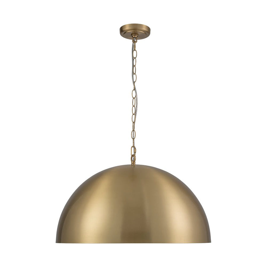 Farmhouze Light - Glam Luxury Gold Oversized Metal Dome Pendant Light - Pendant - 15 in - 
