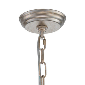 Farmhouze Light - Glam Vintage 6 - Light Crystal Accented Candle Style Chandelier - Chandelier - 6 - Light - 