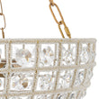 Load image into Gallery viewer, Farmhouze Light-Glam Vintage Bronze Crystal Large Bowl Cage Chandelier-Chandelier-Gold Bronze-
