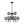 Load image into Gallery viewer, Farmhouze Light - Gothic Luxe Black Smoked Textured Glass Globe Chandelier - Chandelier - Black - 
