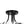 Load image into Gallery viewer, Farmhouze Light - Hammered Texture Glass Round Semi Flush Ceiling Light - Ceiling Light - Black - 
