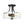 Load image into Gallery viewer, Farmhouze Light - Hammered Texture Glass Round Semi Flush Ceiling Light - Ceiling Light - Gold - 
