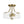 Load image into Gallery viewer, Farmhouze Light - Hammered Texture Glass Round Semi Flush Ceiling Light - Ceiling Light - Gold - 
