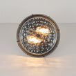 Load image into Gallery viewer, Farmhouze Light - Industrial 2 - Light Water Glass Drum Cage Semi Flush Mount - Ceiling Light - Oil Rubbed Bronze - 
