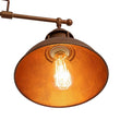 Load image into Gallery viewer, Farmhouze Light - Industrial Kitchen Linear Pot Lid Island Pendant Light - Chandelier - Rusted Bronze - 
