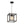 Load image into Gallery viewer, Farmhouze Light - Industrial Matte Black 1 - Light Square Metal Cage Pendant - Pendant - Black - 
