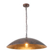 Load image into Gallery viewer, Farmhouze Light - Industrial Saucer Oversized Dome Pendant Light - Chandelier - Brass - 
