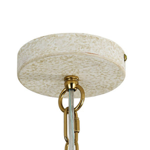 Farmhouze Light - Industrial Saucer Oversized Dome Pendant Light - Chandelier - White - 