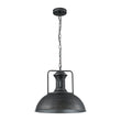 Load image into Gallery viewer, Farmhouze Light-Industrial Single Dome Pendant Light-Pendant-Brushed Antique Silver-
