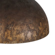 Load image into Gallery viewer, Farmhouze Light - Industrial Weathered Bronze Style Oversized Metal Dome Pendant - Chandelier - 23.6 in - 
