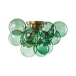 Load image into Gallery viewer, Farmhouze Light - Lake House Cluster Green Glass Globe Bubble Ceiling Light - Ceiling Light - Green Bubble - 
