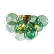 Load image into Gallery viewer, Farmhouze Light - Lake House Cluster Green Glass Globe Bubble Ceiling Light - Ceiling Light - Green Bubble - 
