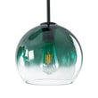 Load image into Gallery viewer, Farmhouze Light-Lake House Green Glass Globe Bubble Linear Island Pendant-Chandelier-Green-
