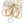 Load image into Gallery viewer, Farmhouze Light - Luxury Gold Scrollwork Crystal Flower Cage Pendant Light - Chandelier - Gold - 
