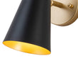 Load image into Gallery viewer, Farmhouze Light - Mid - Century 1 - Light Metal Adjutable Cone Wall Light - Wall Sconce - White - 

