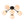 Load image into Gallery viewer, Farmhouze Light - Mid - Century 11 - Light Opal Glass Globe Sunburst Semi Flush - Chandelier - Black/6 - Light (Back Order) - 
