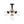Load image into Gallery viewer, Farmhouze Light - Mid - Century 4 - Light Clear Glass Globe Bubble Ceiling Light - Ceiling Light - Nickel - 
