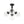Load image into Gallery viewer, Farmhouze Light - Mid - Century 4 - Light Clear Glass Globe Bubble Ceiling Light - Ceiling Light - Nickel - 
