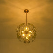 Load image into Gallery viewer, Farmhouze Light - Mid - Century 6 - Light Green Leaf Sunburst Sputnik Chandelier - Chandelier - 19 in - 
