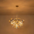 Load image into Gallery viewer, Farmhouze Light - Mid - Century Clear Rainbow Glass Cluster Bubble Chandelier - Chandelier - 24.8 in - 
